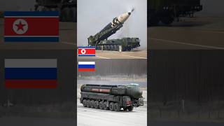 RS 24 years 🇷🇺 vs 🇰🇵 Hyosung 17 ICBM Missile comparison [upl. by Bast]