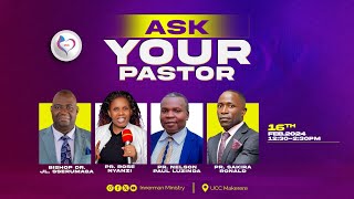 ASK YOUR PASTOR  LIVE  INNER MAN MINISTRIES UCC KASUBI [upl. by Selmore746]