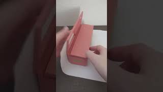 DIY Cartonnage tool box with double opening lid using wrapping paper and Recycled Cardboard [upl. by Bassett14]