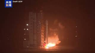 Long March 4B Launches Haiyang 401 [upl. by Gretna325]