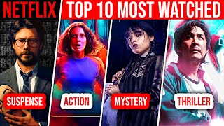 Top 10 Most Watched NETFLIX Web SeriesShows IMDb  You shouldnt Miss [upl. by Retepnhoj804]