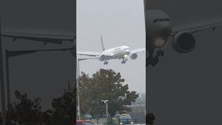 Turkish Airlines B777300 to Heathrow Airport AirVloggingGP [upl. by Rugen669]