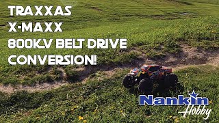 XMaxx 800KV Belt Drive Conversion [upl. by Amihc711]