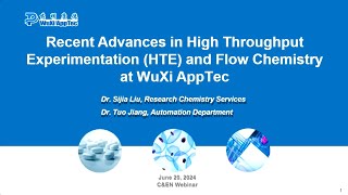 Recent Advances in High Throughput Experimentation and Flow Chemistry to Accelerate Drug Discovery [upl. by Emmet70]