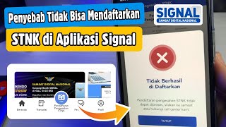 Pendaftaran Pengesahan STNK Signal Gagal [upl. by Evot]