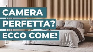 Arredare la Camera da Letto come renderla PERFETTA  Consigli dell’Architetto [upl. by Zakaria]