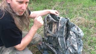 USGI Large Molle II Rucksack Review [upl. by Armbrecht607]