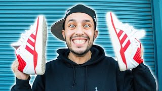 REVIEWING SKATE SHOES FROM OFFER UP [upl. by Aihseym]