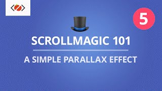 ScrollMagic 101  A Simple Parallax Effect [upl. by Lertnek153]