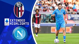 Bologna vs Napoli  Extended Highlights  Serie A  CBS Sports Golazo [upl. by Philbo]