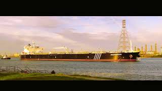 113032 DWT Liberian flagged Crude Oil Tanker AQUASURAZO [upl. by Borreri]