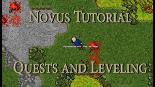 MEDIVIA  Novus Guide Quests amp Leveling [upl. by Enautna]