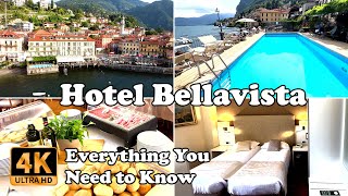 Hotel Bellavista Menaggio Lake Como Italy Everything You Need to Know in 4K [upl. by Aticilef156]