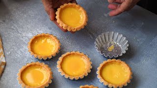 Hong Kong Style Egg Tart [upl. by Eimat]