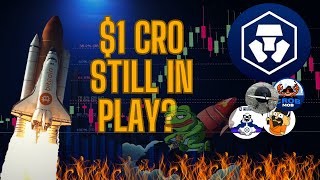 CRYPTOCOM CRO COIN WHEN 1 AND CRYPTO MARKET READY FOR A MASSIVE BREAKOUT [upl. by Dudley]