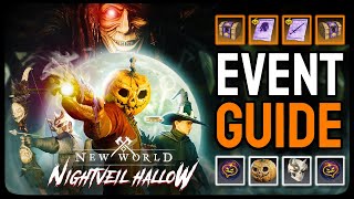 Nightveil Hallow Event Guide New World Aeternum [upl. by Marlena]