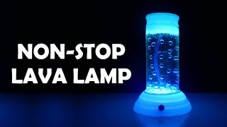 How to make NON STOP Lava Lamp at Home  Fairy Lamp DIY [upl. by Cornelle]