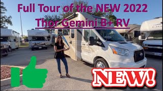 Full Tour Of The All NEW AWD Thor Gemini 23TE B RV [upl. by Gavrila139]