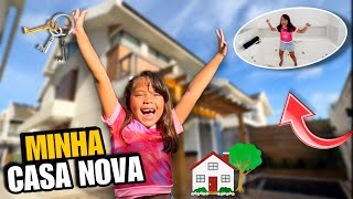 FIZ UM TOUR COMPLETO PELA MINHA CASA NOVA VAZIA  vou me mudar e mostrei tudo [upl. by Sidonnie]