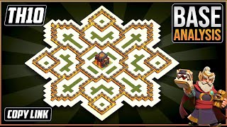 THE NEW BEAST TH10 HYBRIDTROPHYdefense Base 2024 Town Hall 10 Trophy Base Design–Clash of Clans [upl. by Llenaj188]