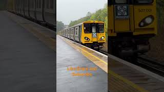 507001507003 pass Birkenhead Park with lots of tones [upl. by Animaj]