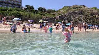 Playa de Arenal den Castell Menorca Arenal den Castell Beach Menorca Island4K [upl. by Gniw]