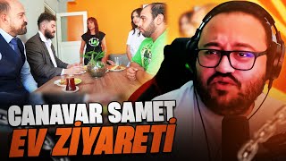 JAHREİN CANAVAR SAMET EV ZİYARETİ İZLİYOR [upl. by Nnylg]