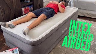 Intex Elevated AirBed Review Amazon Best Seller [upl. by Ledeen]