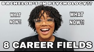 8 JOBS YOU CAN GET WITH A BACHELORS IN PSYCHOLOGY  SHOCKING [upl. by Bartholomeus]