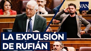 La EXPULSIÓN COMPLETA de Rufián del Congreso [upl. by Thurnau621]