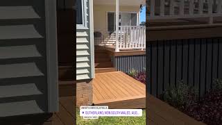 NewTechWood Deck After One Year Looks as New  with Southsea Carpentry [upl. by Yblek]