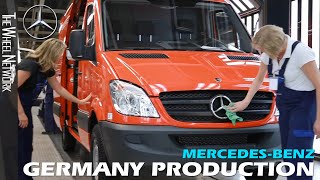 MercedesBenz Commercial Vehicle Production in Germany – Sprinter Actros Vario eEconic [upl. by Ocko]