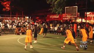 NCAAD1 vs NY STREETBALLAS Dyckman Park Basketball [upl. by Anilatsyrc]