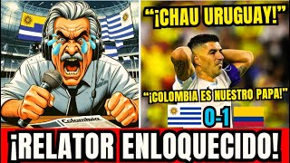 RELATOR URUGUAYO ACEPTA SU REALIDAD quotCOLOMBIA NOS TIENE DE HIJOS SIEMPRE NOS ELIMINA COPA AMERICA [upl. by Rowney221]