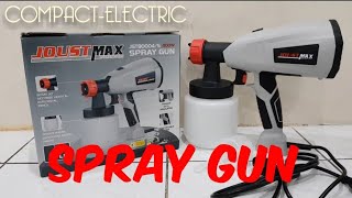 JOUST MAX JST80004S Semi Portable Electric Paint Spray Gun INDONESIA [upl. by Amedeo]