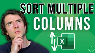 How to Sort Multiple Columns in Excel the easy way [upl. by Kennan673]