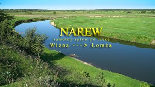 NAREW  Samotny spływ po rzece  WiznaŁomża [upl. by Yennep787]