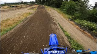 Flying Over The Back Hump Pinned On MY YZ125 At Moto Pacific [upl. by Slosberg270]