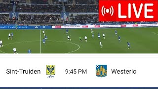 Live Match SintTruiden vs Westerlo  Full Stream Belgian First Division A20242 [upl. by Jennings]