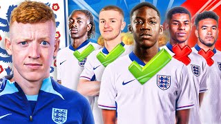 Reacting To The OFFICIAL England EURO 2024 Squad [upl. by Carlota59]