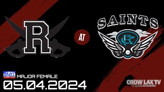 Capital Region Saints vs Okotoks Junior Ladies Raiders Alberta Major Female [upl. by Nate894]