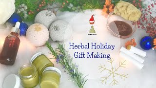 FREE COURSES Herbal Holiday Gift Making with Herb Nerd [upl. by Honeyman]