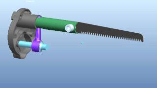 Reciprocating mechanism  saw [upl. by Jestude228]