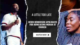 Keion Henderson Apologizes [upl. by Ylloh]