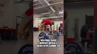 315 power clean 6 inch vertical improvement [upl. by Moorish]