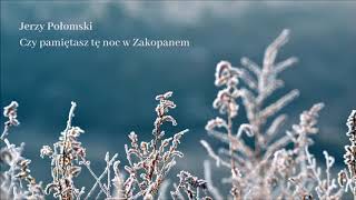 Jerzy Połomski  Czy pamiętasz tę noc w Zakopanem Official Audio [upl. by Anyat]