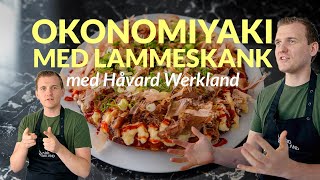 Okonomiyaki med lam fra Håvard Werkland  Kokkens Kveldsmat  MatPrat [upl. by Melesa]