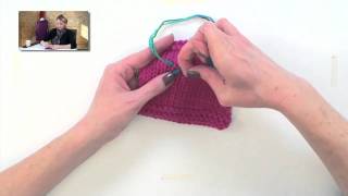 Knitting Help  Duplicate Stitch [upl. by Annahsor]