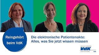 Die elektronische Patientenakte Alles was Sie jetzt wissen müssen – Reingehört 67 [upl. by Ylnevaeh]