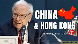 Warren Buffett on Investing in China and Hong Kong  Berkshire Hathaway 2024 [upl. by Gibbie]